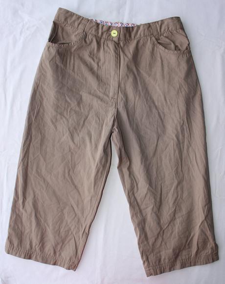 X60. třičtvrteční plátěňáky 9-10 let, regatta,140