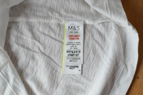 Tílko vel. 2 - 3 roky, marks & spencer,98