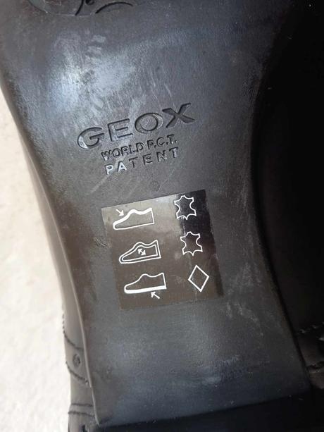 Dámské kožené polobotky geox 40, geox,40