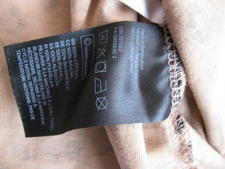 Světle hnědé, bavlněné letní šaty h&m, h&m,128