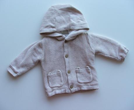 M239 podšitý propínací svetr / kabátek vel. 62, nutmeg,62