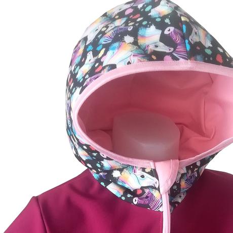 Softshellový kabátek s fleecem, 80 - 152