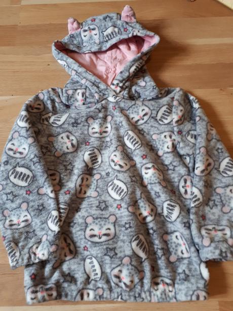 Fless mikina, nutmeg,98