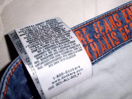 Dockers chino riflové 33/32, m