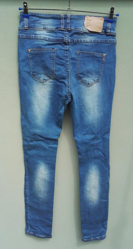 Zdobené skinny rifle daysie - vel.38, 38