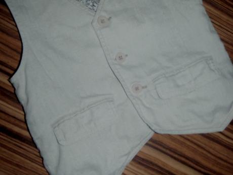 Luxusní vestička v přírodních barvičkách, monsoon,110