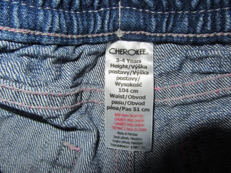 Riflové kraťásky., cherokee,104