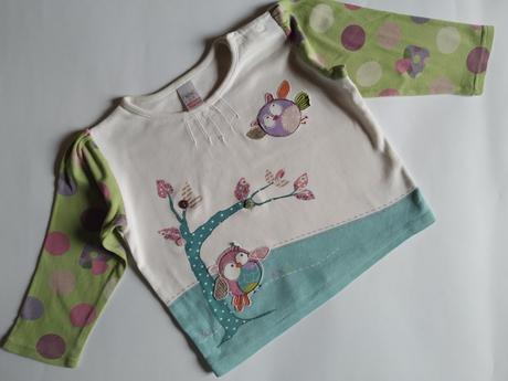 Tričko next se sovičkami, next,86