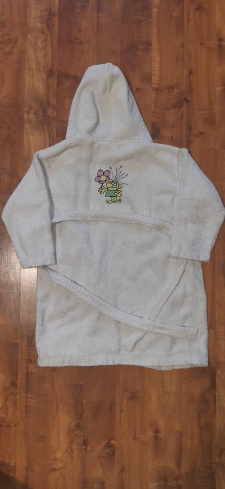 Dětský froté župan s výšivkou rakosníčka 110, 110