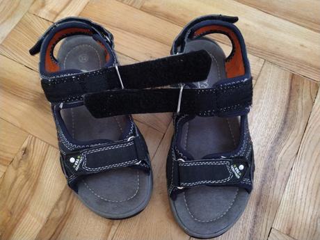 Sandály na suchý zip, agaxy,32