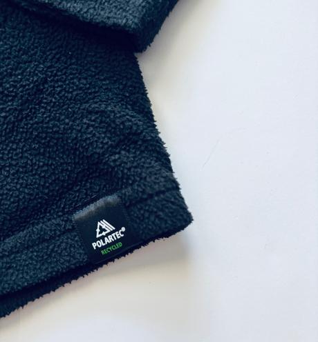 Mikina flecová černé barvy - v.cca 4/5 let, 110