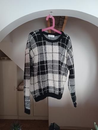 Károvaný svetr h&m 134/140, h&m,140