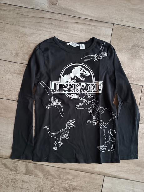 Trička, trika s dl. rukávem, vel.134/140, h&m,134