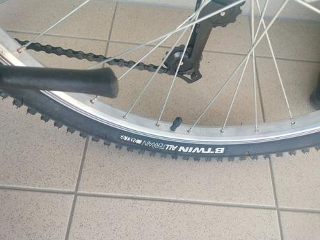 Dětské kolo rockrider st 100, 20