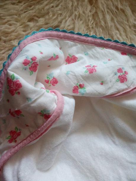 Froté osuška zn.mothercare,vel.0-6 měsíců, 