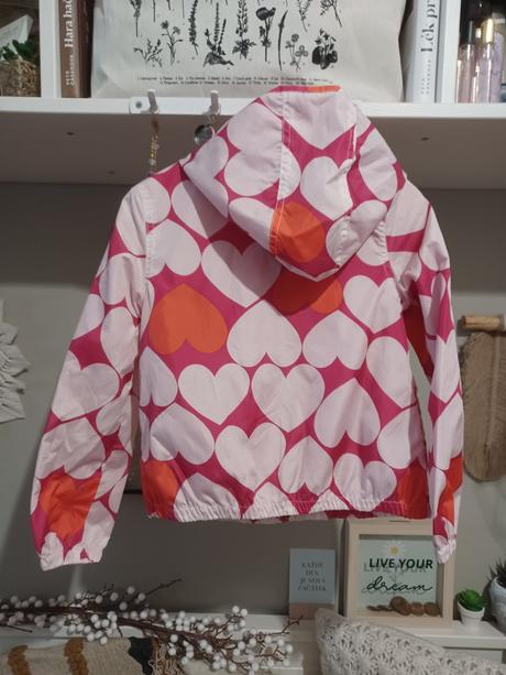 Srdíčková bunda na jaro/léto 110/116, children's place,116