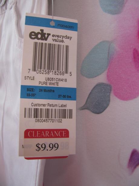 Bílé sváteční elastické 7/8 kalhoty s mašlí, 92