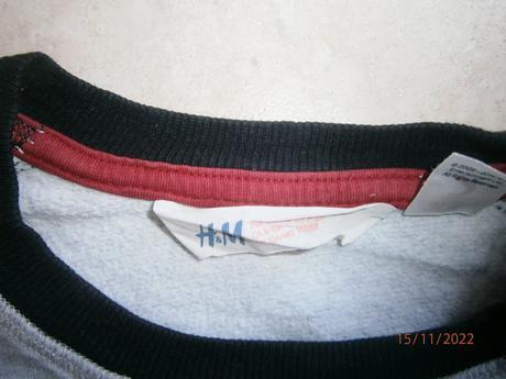 Mikina angry birds, vel. 134/140, h&m,134