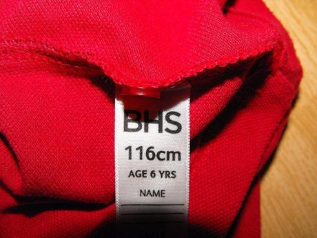 Červená polokošeľa bhs, bhs,116