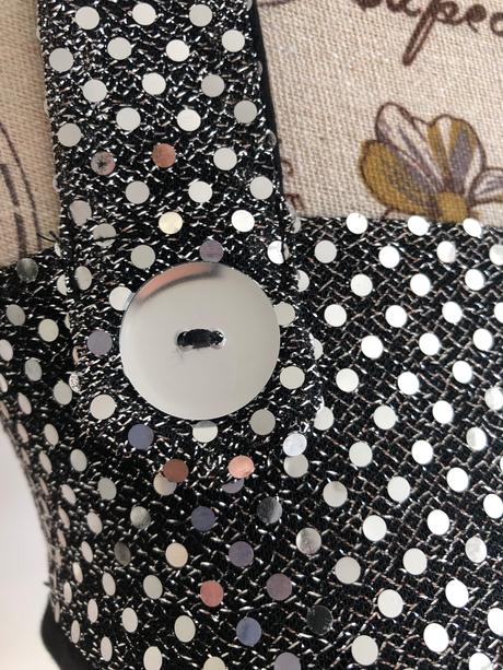 Volny top / tunika cerno stribrny melrose 36, 36