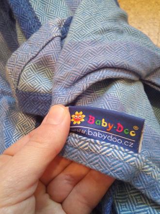 Šátek na nošení dětí, babydoo