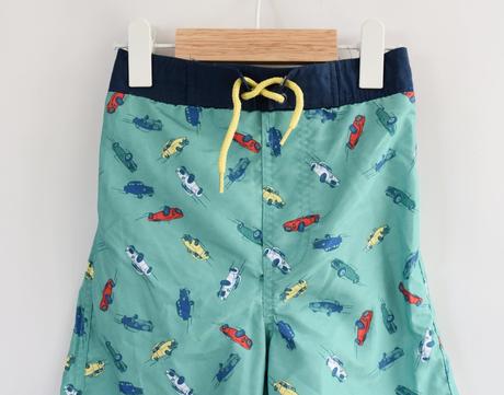 Koupací kraťasy vel. 5 - 6 let, f&f,116