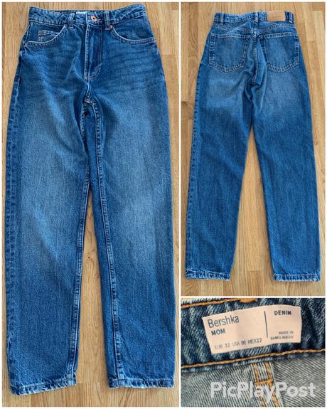 Džíny & džínové kalhoty bershka vel. eu 32, bershka,32