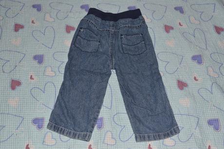 Slabé džíny s širokou gumou, george,86