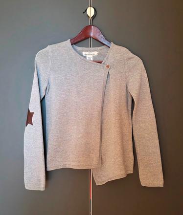 Asymetrický svetrový kardigan vel. 140, h&m,140