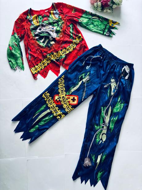 St4/ kostým halloween game - v.6/7 let, 