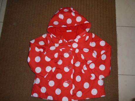 Bunda puntík kabátek 86/92, 86