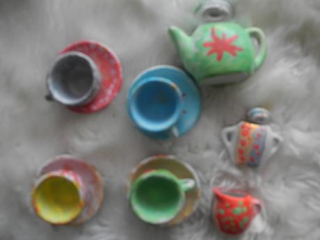 Kávová sada pro panenky,