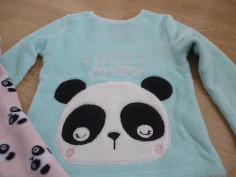 Flís komplet panda vel.4-5, 110