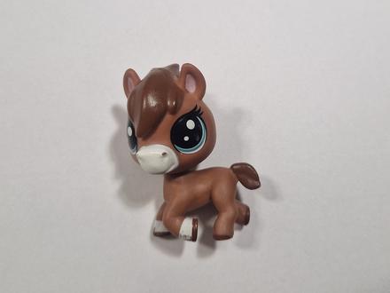 Littlest pet shop hnědý kůň, 