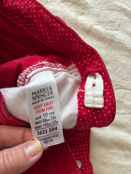 Krásné džíny - v.10 let, marks & spencer,140