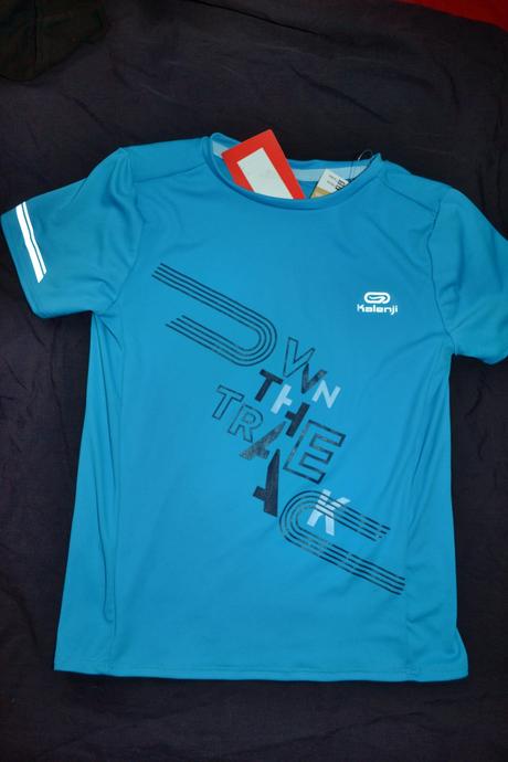 Nové sportovní tričko v.122-128, decathlon,122