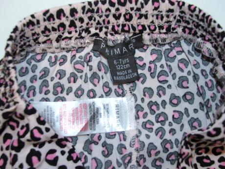 P623 letní volnočasové kalhoty vel. 6-7 let, primark,122