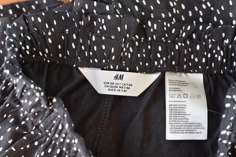 Kraťasy vel. 4 - 5 let, h&m,110