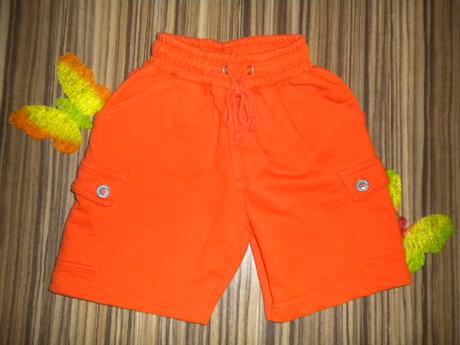 Suprově silné bavlněné oranžové kraťasy, h&m,92