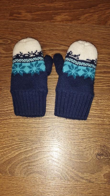 2x rukavice úpletové 110, h&m,110