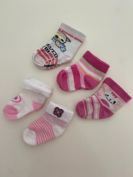 Novorozenecké ponožky 5 ks, 17