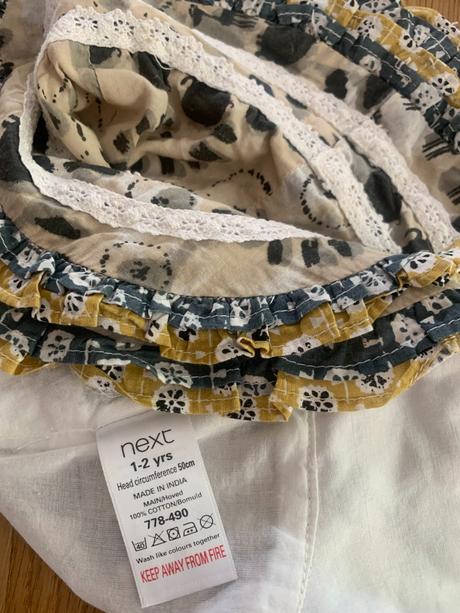 Klobouk & klobouček next vel. 86/92, next,86