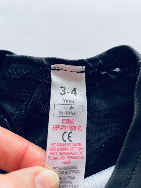 An10/ kostým kostlivec - v.3-4 roky, 