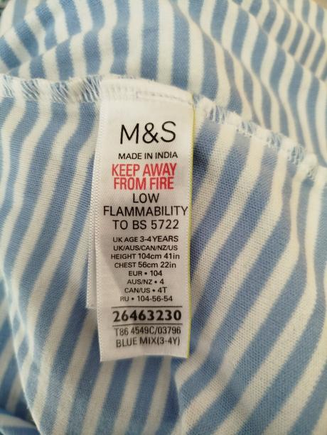 Noční košilka zn. marks & spencer vel.98, marks & spencer,98