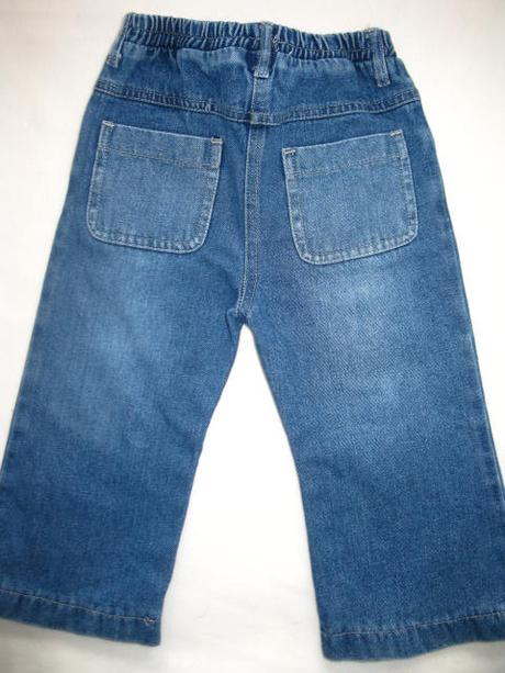 Džíny s  výšivkou motýlků, cherokee,86