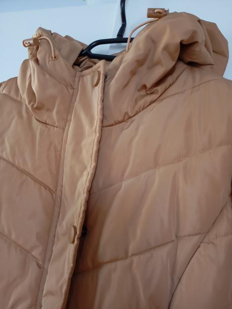 Vyúžená prošívaná zimní bunda s kapucí, gate,s