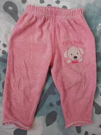 Tepláčky velurové pejsek, 74