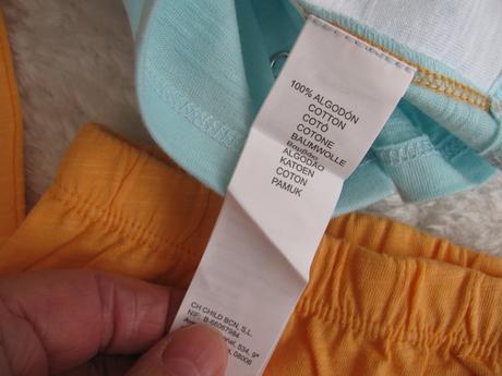 Letní souprava-tričko+šortky / dvojčata, 56