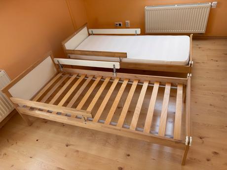 Dětská postýlka ikea sniglar, šířka (cm): 70,délka (cm): 160