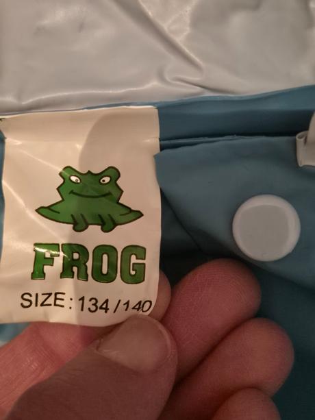 Dětská pláštěnka frog 134/140, frog,134